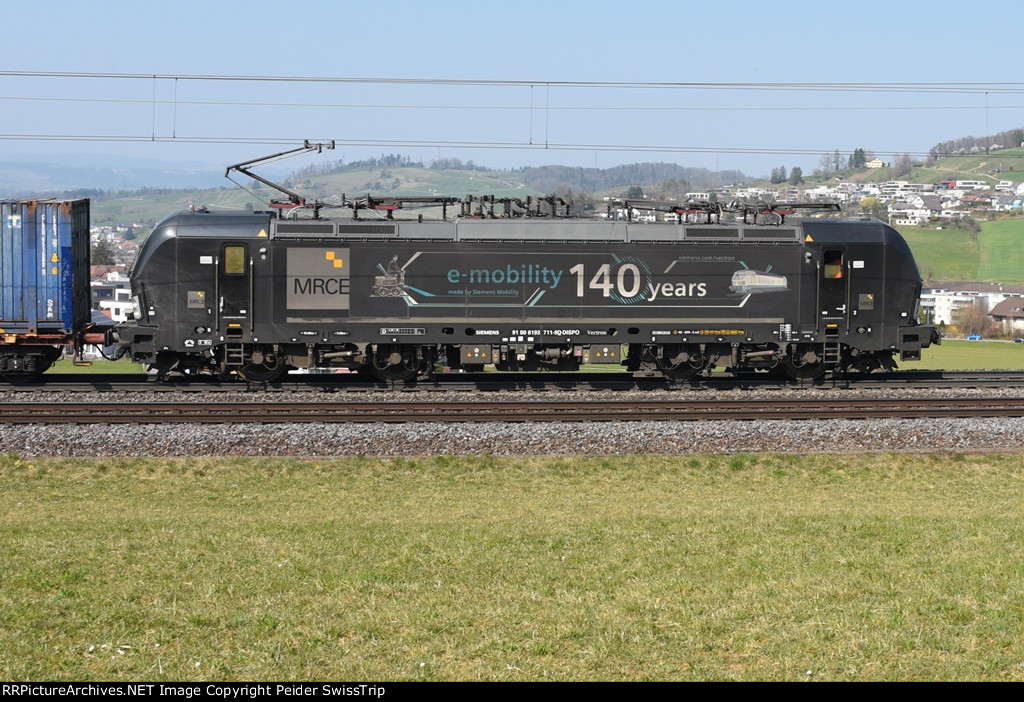 Vectron in Swiss freight transit Germany-Italy